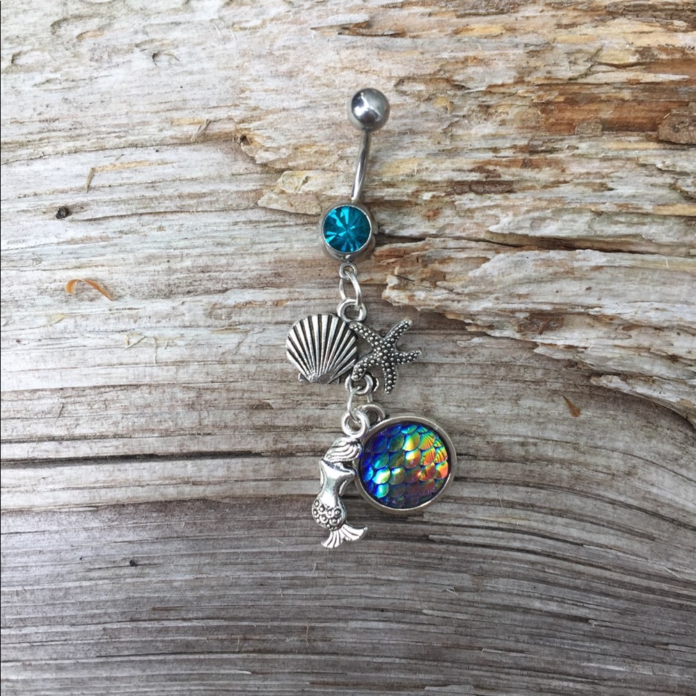 Mermaid‎ Belly Button Navel Ring